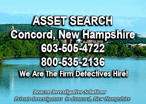 Concord New Hampshire Asset Search