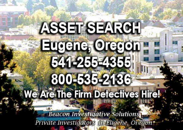 Eugene Oregon Asset Search