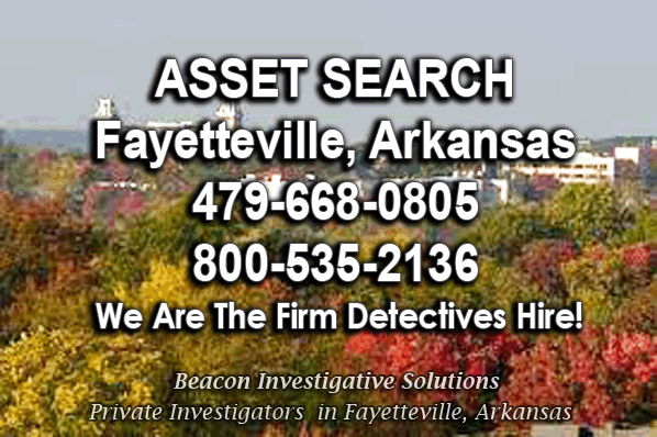 Fayetteville Arkansas Asset Search