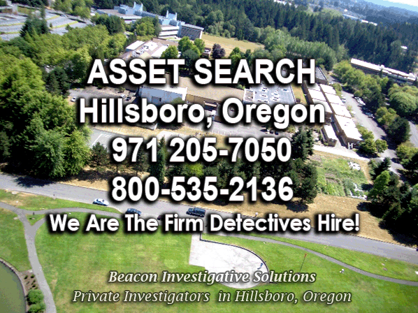 Hillsboro Oregon Asset Search