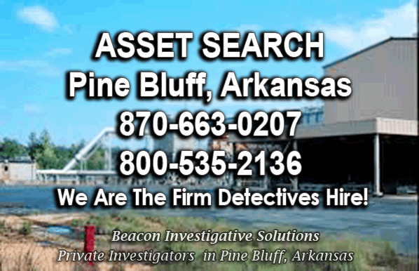 Pine Bluff Arkansas Asset Search