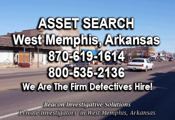 West Memphis Arkansas Asset Search