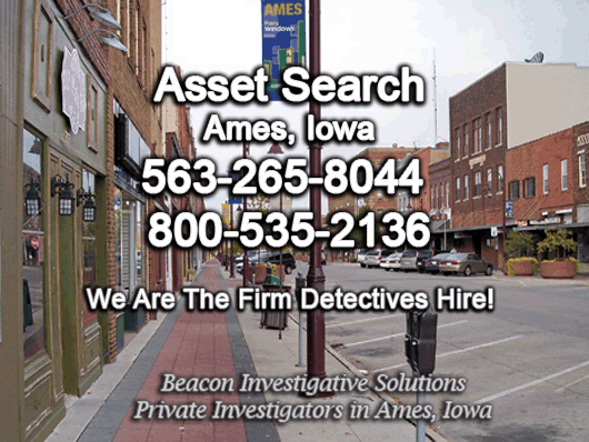 Ames Iowa Asset Search