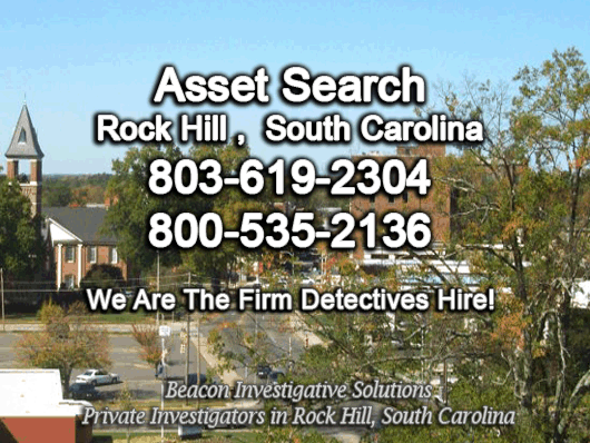 Rock Hill South CarolinaAsset Search