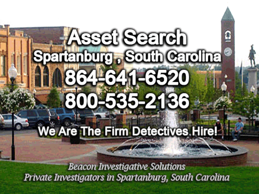 Spartanburg South Carolina Asset Search