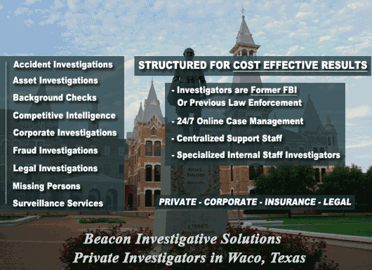 Waco Texas Private Investigator