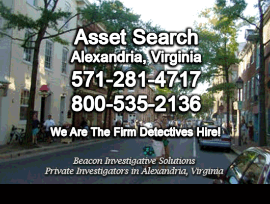 Alexandria Virginia Asset Search