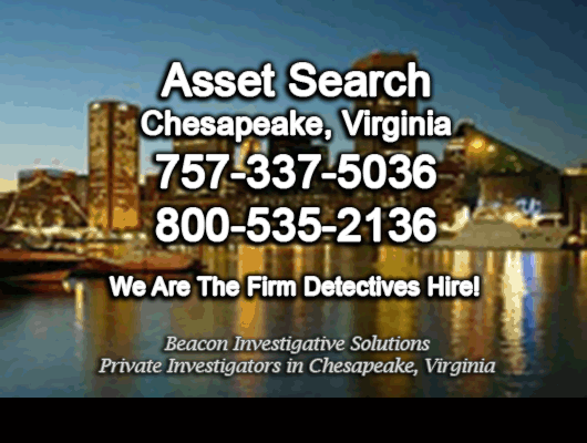 Chesapeake Virginia Asset Search
