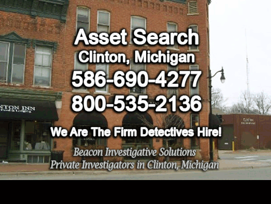 Clinton Michigan Asset Search