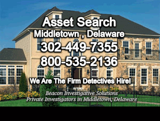 Middletown Delaware Asset Search