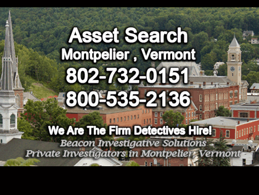 Montpelier Vermont Asset Search