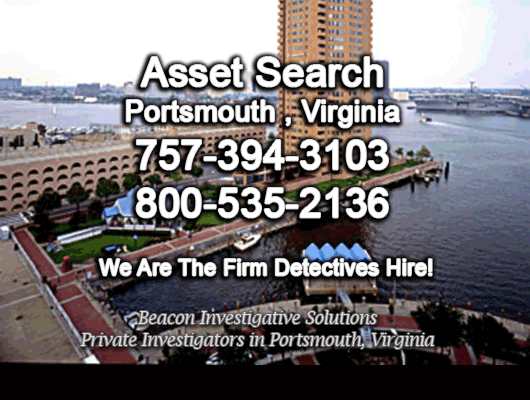 Portsmouth Virginia Asset Search
